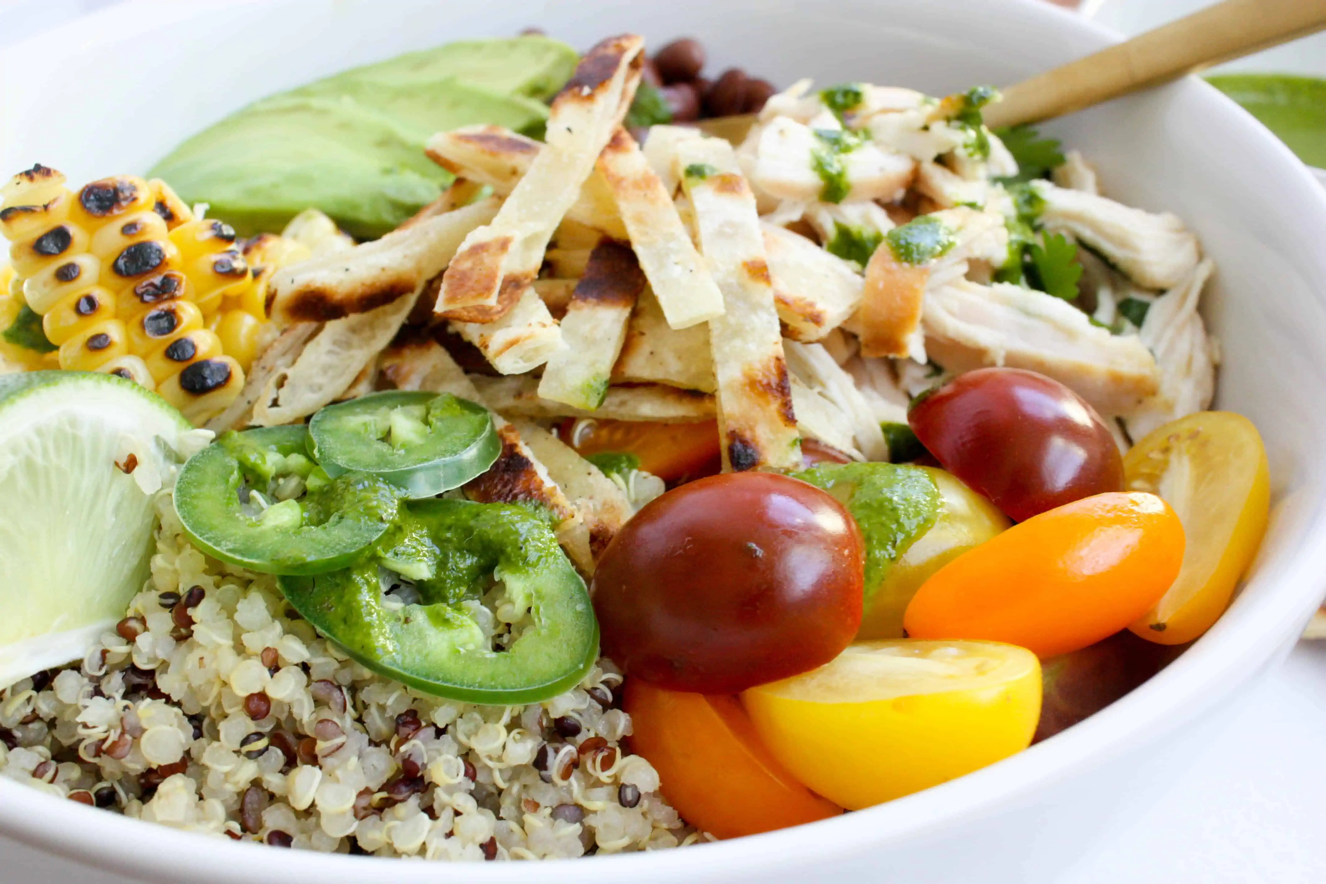 Southwest Chicken Quinoa Bowl