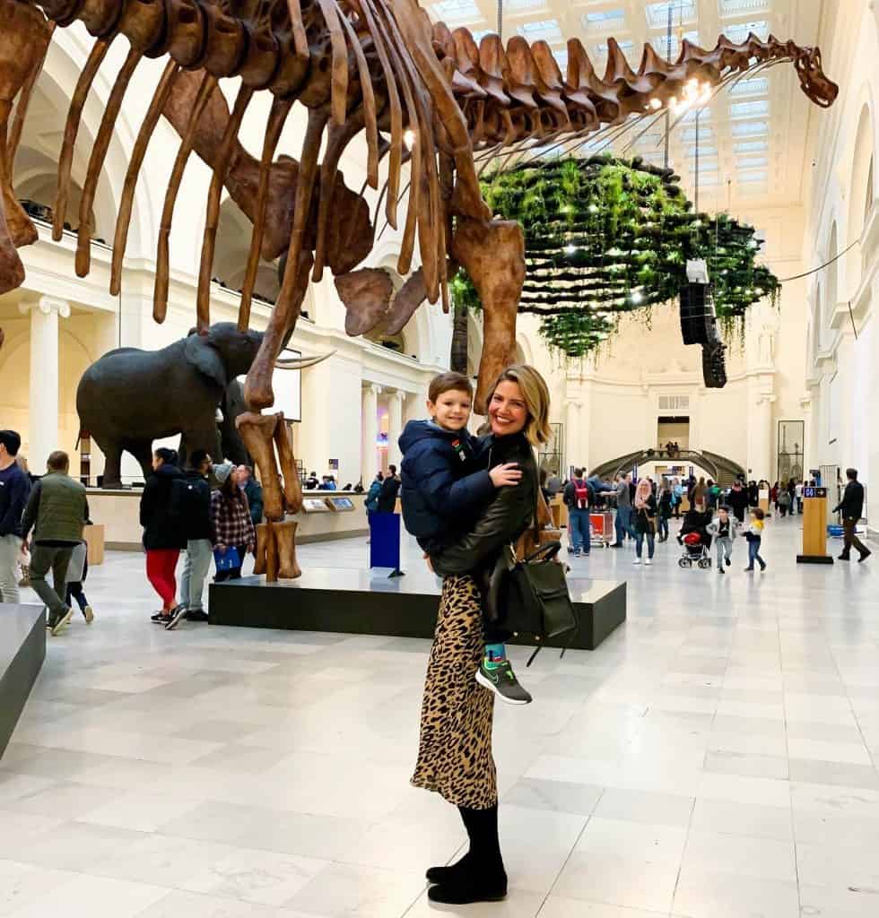 Taking Sloan to see the dinosaurs | The lessons 2020 taught me