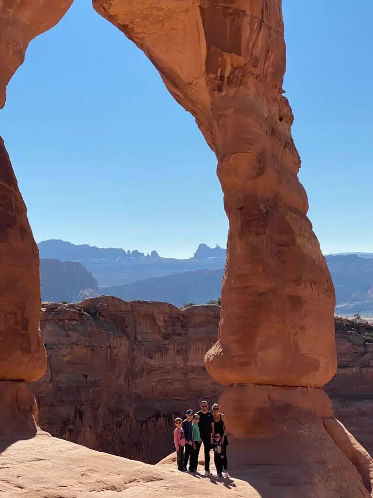 Seeing delicate arch