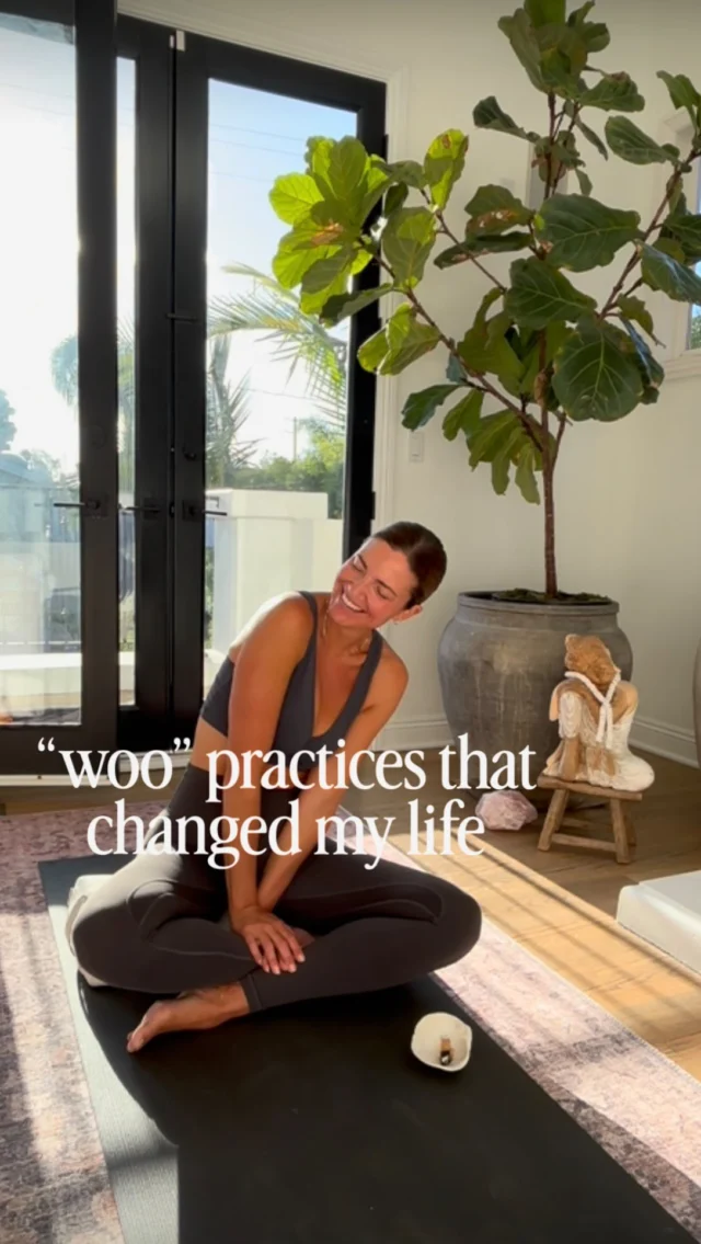 I’ve had a spiritual side since I was a little girl - but for many years I brushed it off, feeling like it was too “woo” or not practical. It’s only been recently, in my mid-40s, that I’ve welcomed this side of me back in, and I can honestly say that I feel more grounded, clearer, and dare I even say...more joyful because of it.

7 woo things I do that have truly changed my life... (coming from someone who would have rolled her eyes at this years ago)

✨I make plans based on how I feel in the moment (which I’ll be honest, is not always so easy when you’re married to me). It sometimes means changing (or canceling) plans last minute….without guilt.

✨ I energetically cleanse (in all different ways). My body with Epsom salts, my home with sage, and my relationships with cord-cutting meditations (more on that later if you’re interested).

✨ I trust my gut immediately.  If my stomach feels off, if I get chills, if I just have a feeling - I don’t negotiate with it.  I trust each of those signs deeply. My body always knows.

✨ I visualize my future self every night before sleep.  When our brains drop into that quiet in-between state, I rehearse exactly how I want my day (or my new month, year, chapter) to feel.

 ✨ I ask for downloads. And I get them!  Learning to tell the difference between intuition and anxiety has been everything (I’ve received downloads around sobriety, moving to the west coast, starting to teach meditation)

✨ I get curious when things fall apart.  Instead of spiraling, I ask: “I wonder how this is going to work out?” It’s a small reframe that changes everything 

✨ I write letters from future me.  She thanks me for not giving up, and reminds me that it’s all working out exactly as it should.

I have a full Substack post that breaks down all of these practices and shares how you can begin to hear your own intuition and voice.  Comment “woo,” and I’ll send you the full post.

Oh, and if you’re new here - Hi. I’m Katy.  I’m a mom of 4 who slowly rebuilt her life over the years through meditation and mindfulness practices - and I help other women do the same.  Welcome.  I’m so glad you’r