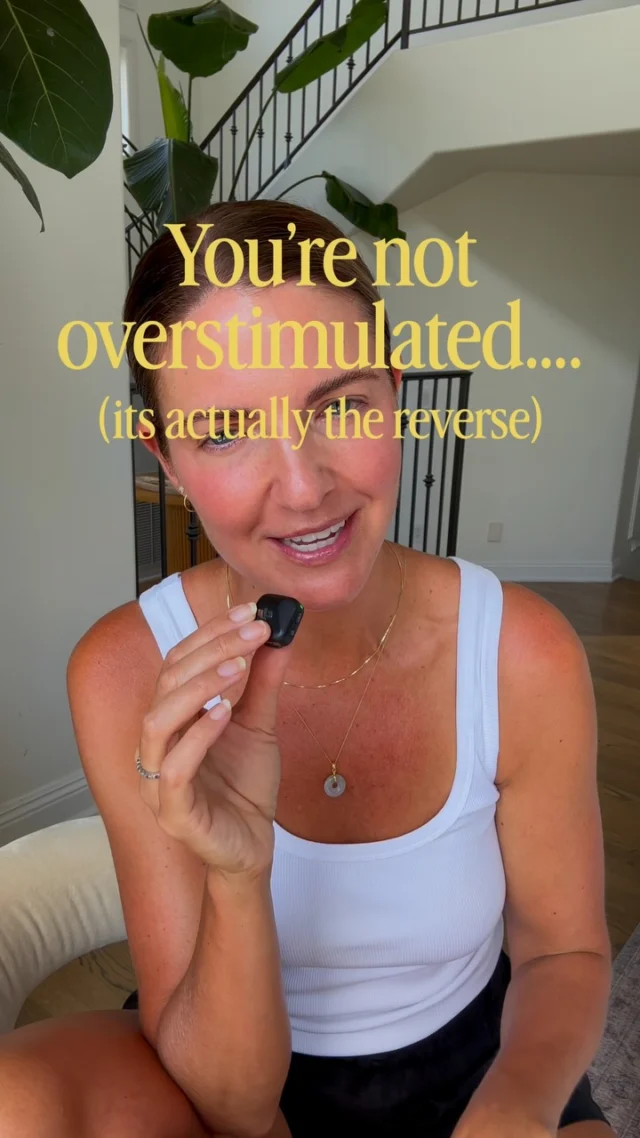 This is for all of my overwhelmed, overstimulated mom friends out there this summer (hi, it’s me 🙋‍♀️). I have a bone to pick with everything we’ve been told…

I don’t think the reason want to sit and scroll on our phones after dropping our kids off is because we’re overstimulated.  I mean, yes.  To a degree. But let be honest, the constant noises, emails, dirty dishes….aren’t going anywhere. 

What I think the REAL problem is? 

Is that our heart and soul are UNDER stimulated.  I don’t think we have enough things in our lives that truly light us up anymore.  I think we’ve been conditioned to be so focused on everyone and everything else, than we’ve lost that spark. 

So this summer I’m challenging myself - and all of YOU - to change this.  To add in one or two things a day - just for YOU.  Just because it makes you happy, stirs your interest or wakes up a part of you that’s been asleep for far too long. 

I don’t know, maybe I’m looking at this wrong.  You tell me…