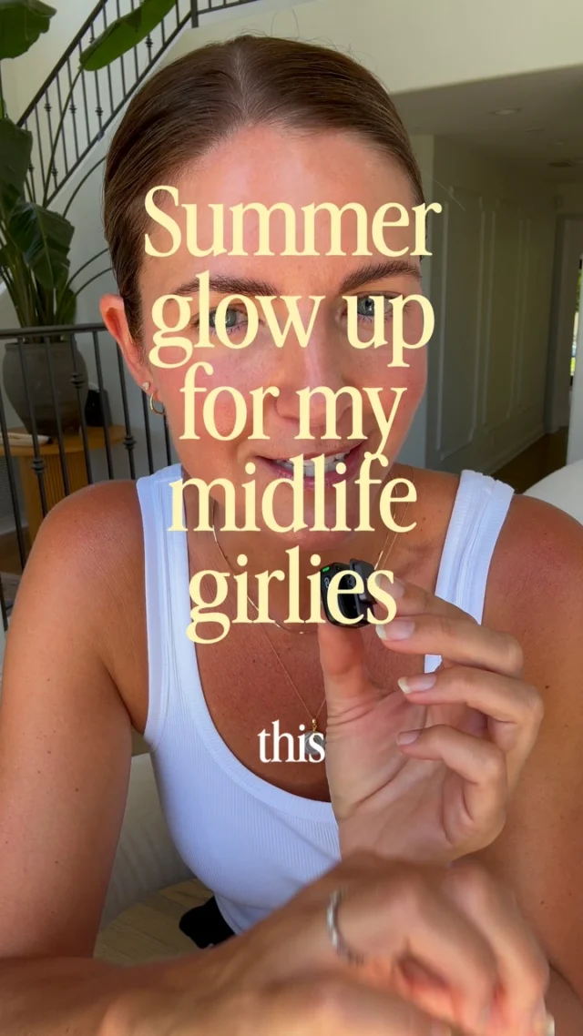 This is for all my midlife girlies out there who are looking to actually FEEL good this fall - physically and mentally.  I feel like all the advice we’re given in our 40s/50s is to just eat more protein and lift weights 🙈. And while I think that’s all well and good 🙄… it’s so much more nuanced than that.

I can’t say I have all the answers.  But as a woman in her late 40s (raising four kids) I can say that I actually feel really damn good. 

I wake up with energy.  My body feels good.  I remember why I walked into the kitchen (most days 😅). I feel sexy, confident, motivated and for the most part….i like who I see reflected back in the mirror.  But I know it’s not easy. 

These are just a few of the things that have helped me over the curious.  Curious if this resonated with you?  Or what’s working for you in middle.  Share with us….